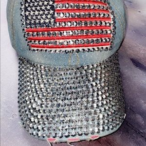 American flag hat